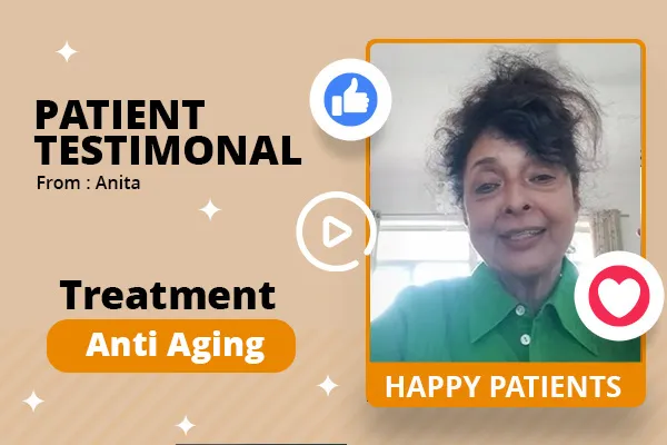 Anti aging testimonial